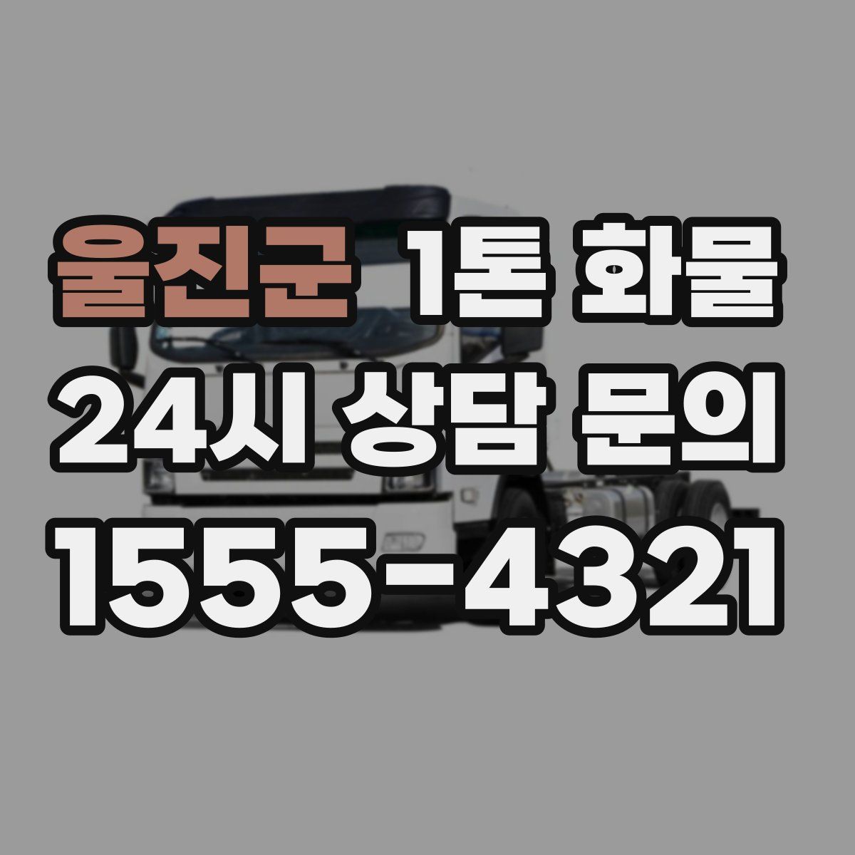 울진군 1톤 화물