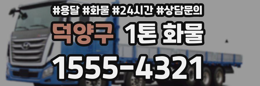 덕양구 1톤 화물