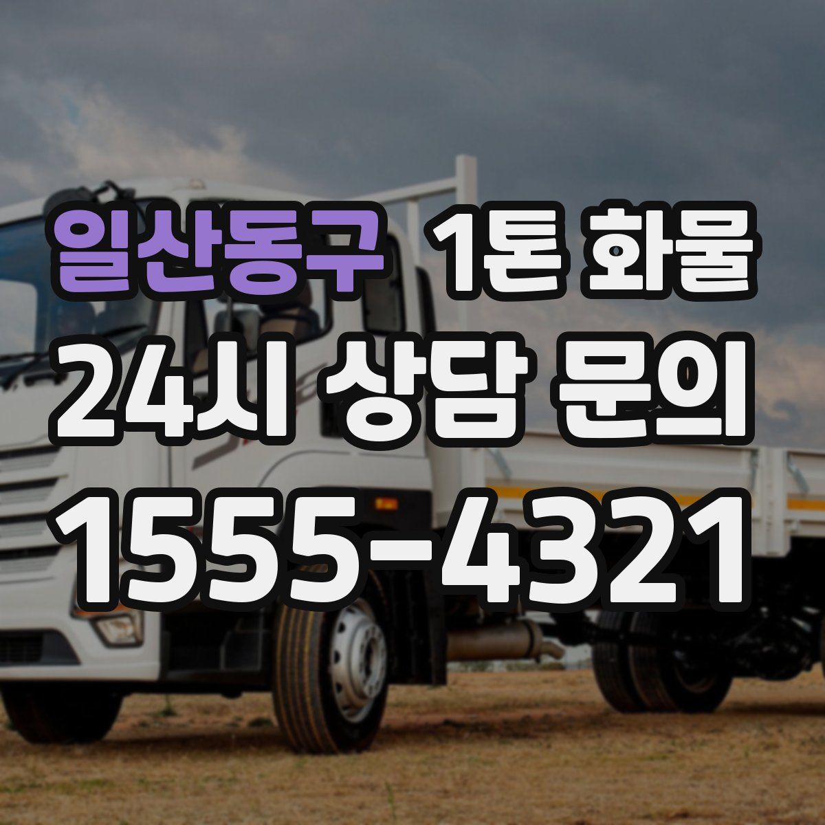일산동구 1톤 화물