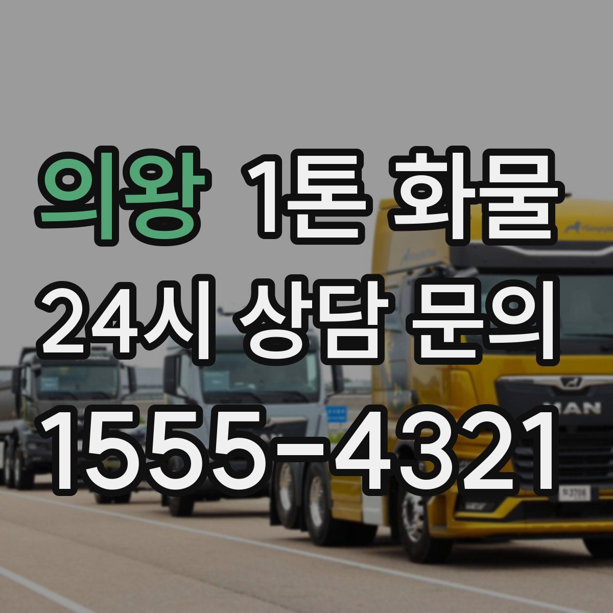 의왕 1톤 화물