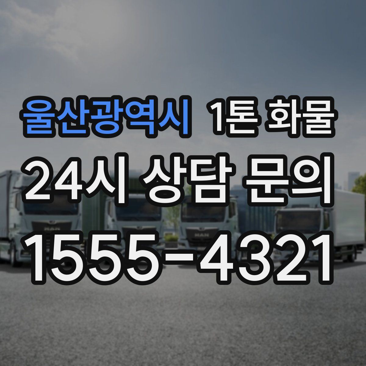 울산광역시 1톤 화물