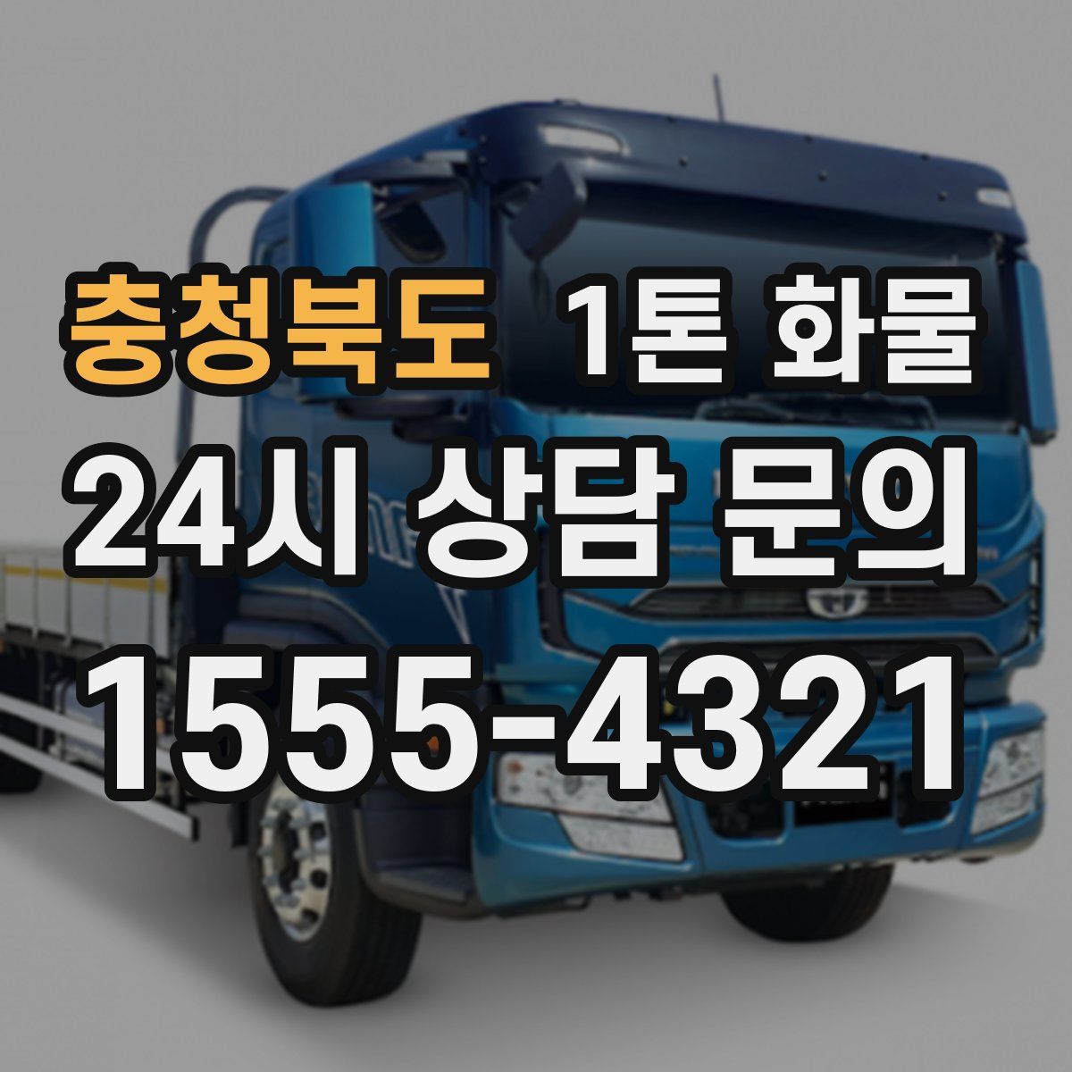 충청북도 1톤 화물