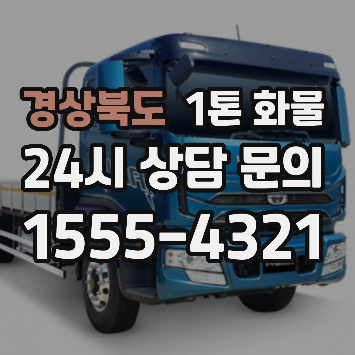 경상북도 1톤 화물