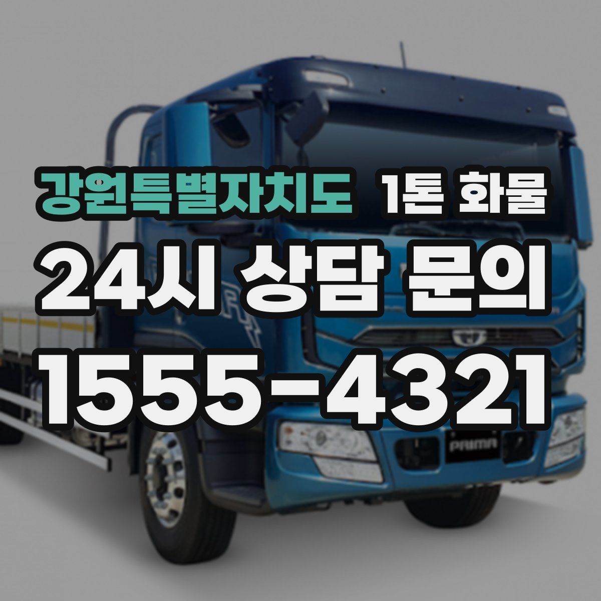 강원특별자치도 1톤 화물