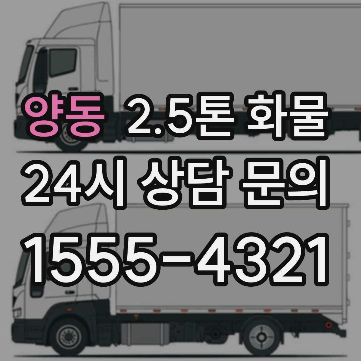 양동 2.5톤 화물