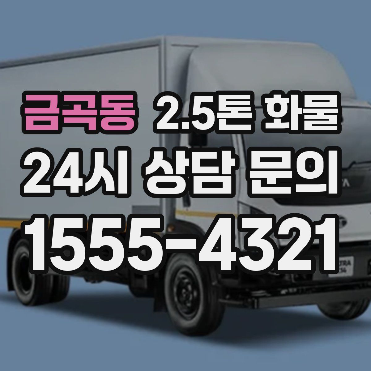 금곡동 2.5톤 화물