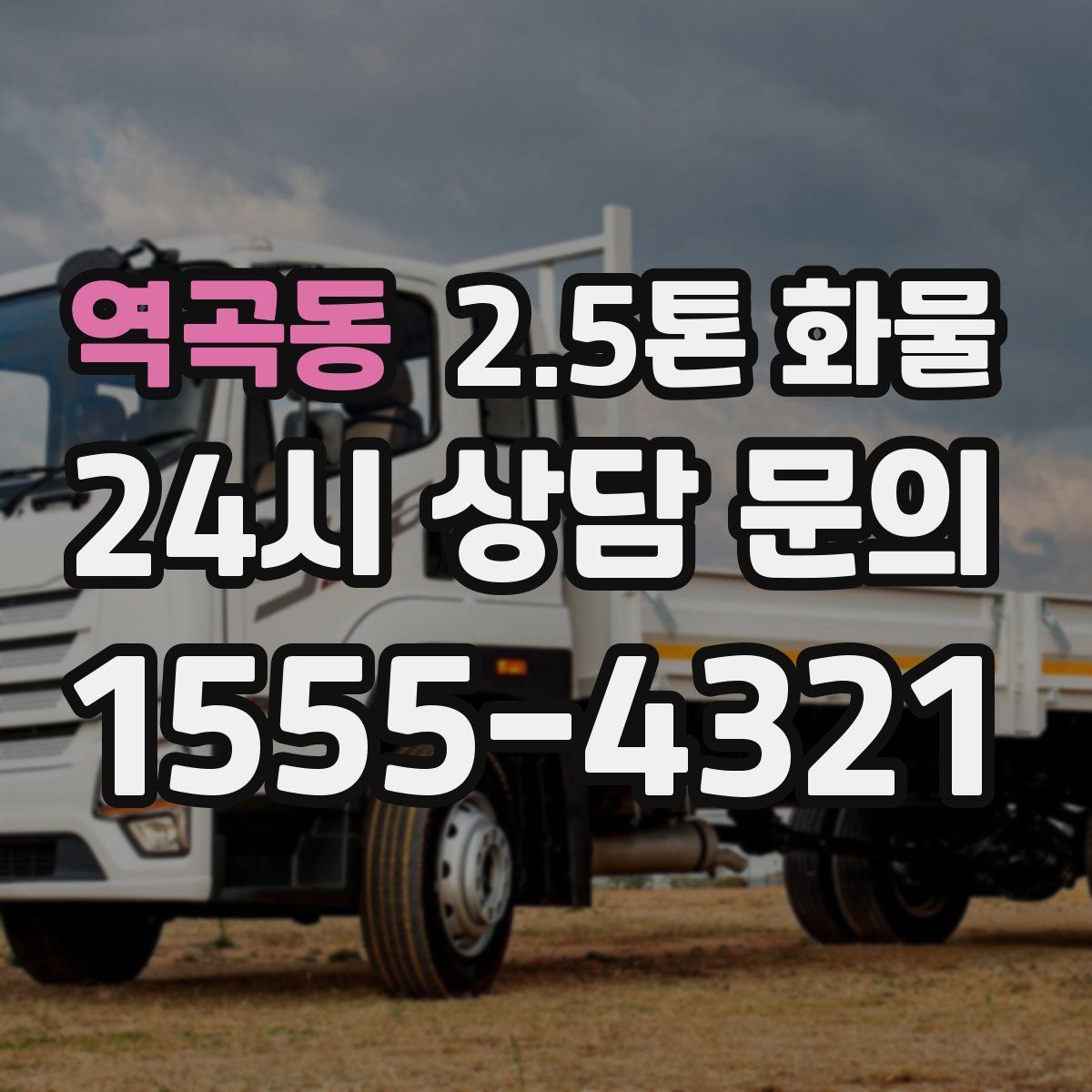 역곡동 2.5톤 화물