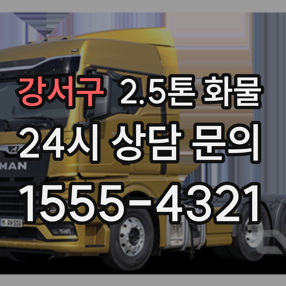 강서구 2.5톤 화물