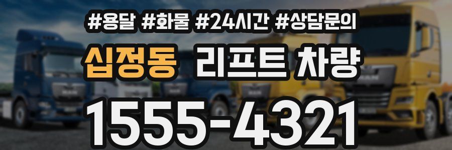 십정동 리프트 차량