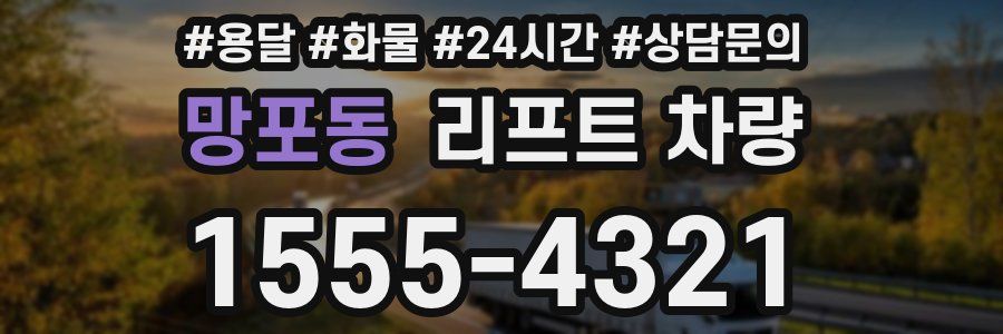 망포동 리프트 차량