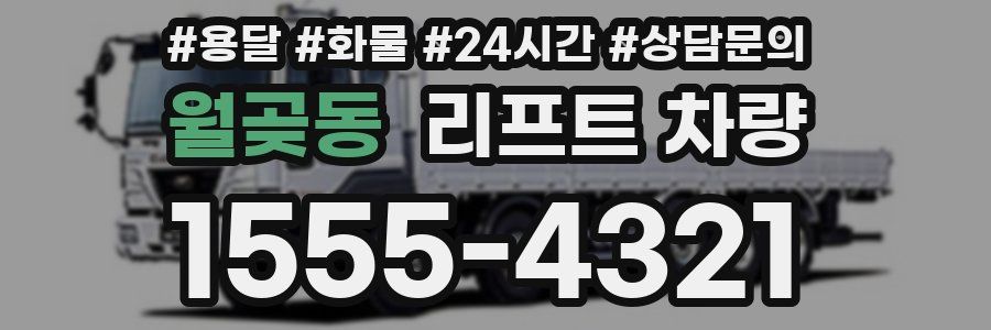 월곶동 리프트 차량