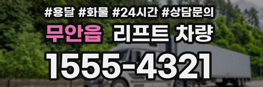 무안읍 리프트 차량
