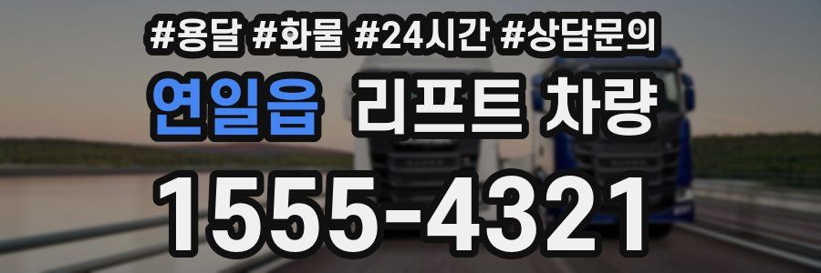 연일읍 리프트 차량