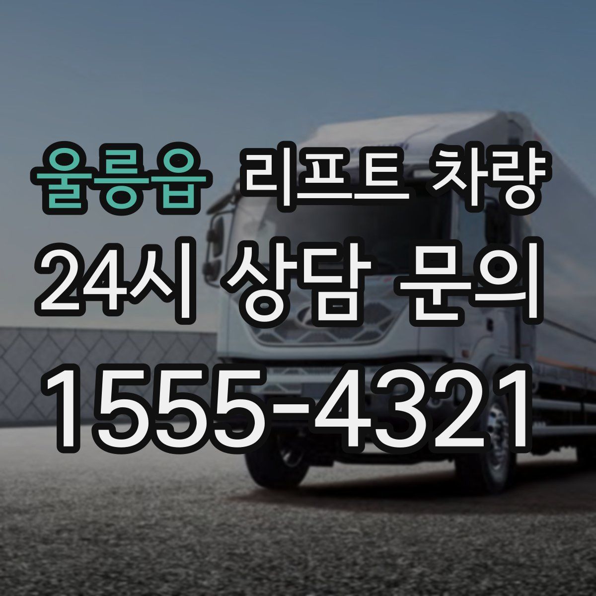 울릉읍 리프트 차량