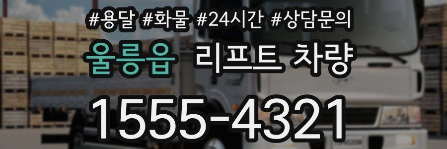 울릉읍 리프트 차량