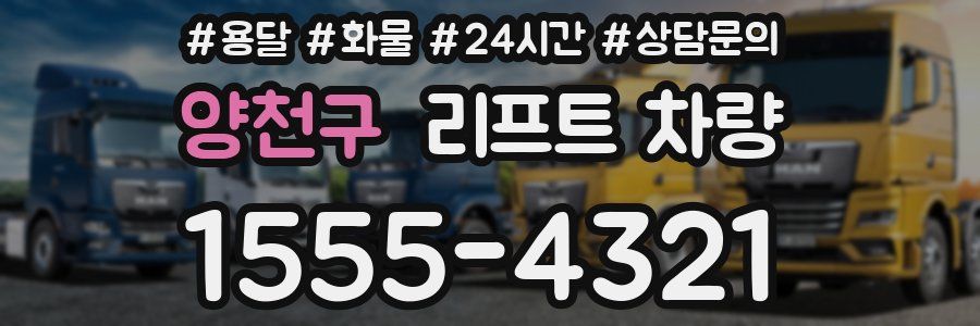 양천구 리프트 차량