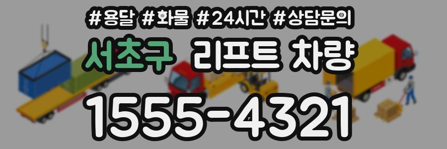 서초구 리프트 차량