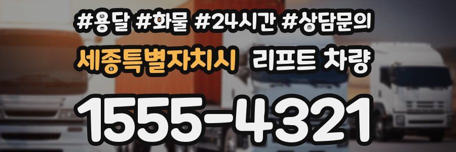 세종특별자치시 리프트 차량