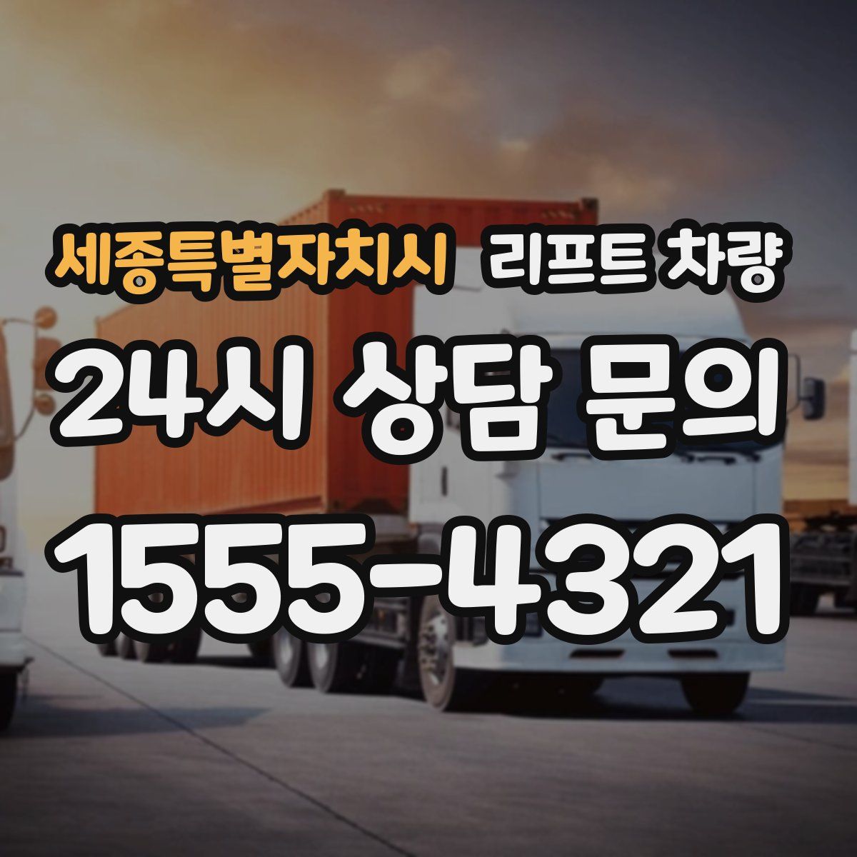 세종특별자치시 리프트 차량