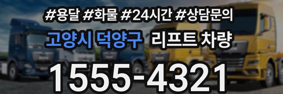고양시 덕양구 리프트 차량