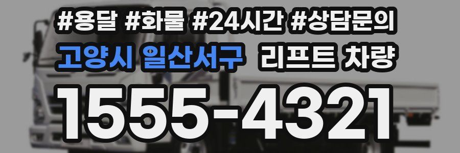 고양시 일산서구 리프트 차량