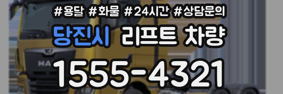 당진시 리프트 차량