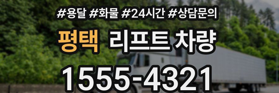 평택 리프트 차량