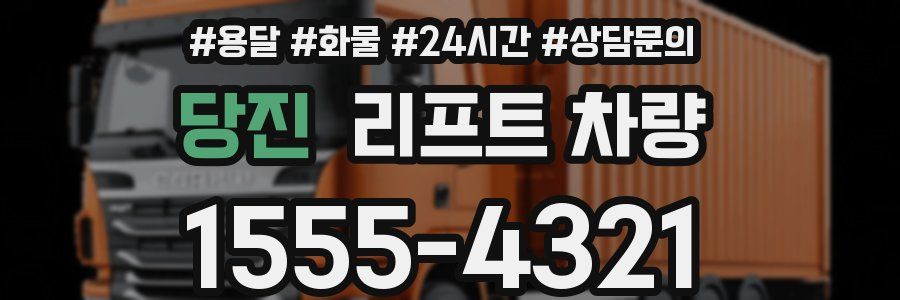 당진 리프트 차량