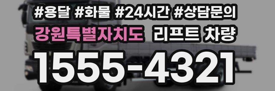 강원특별자치도 리프트 차량