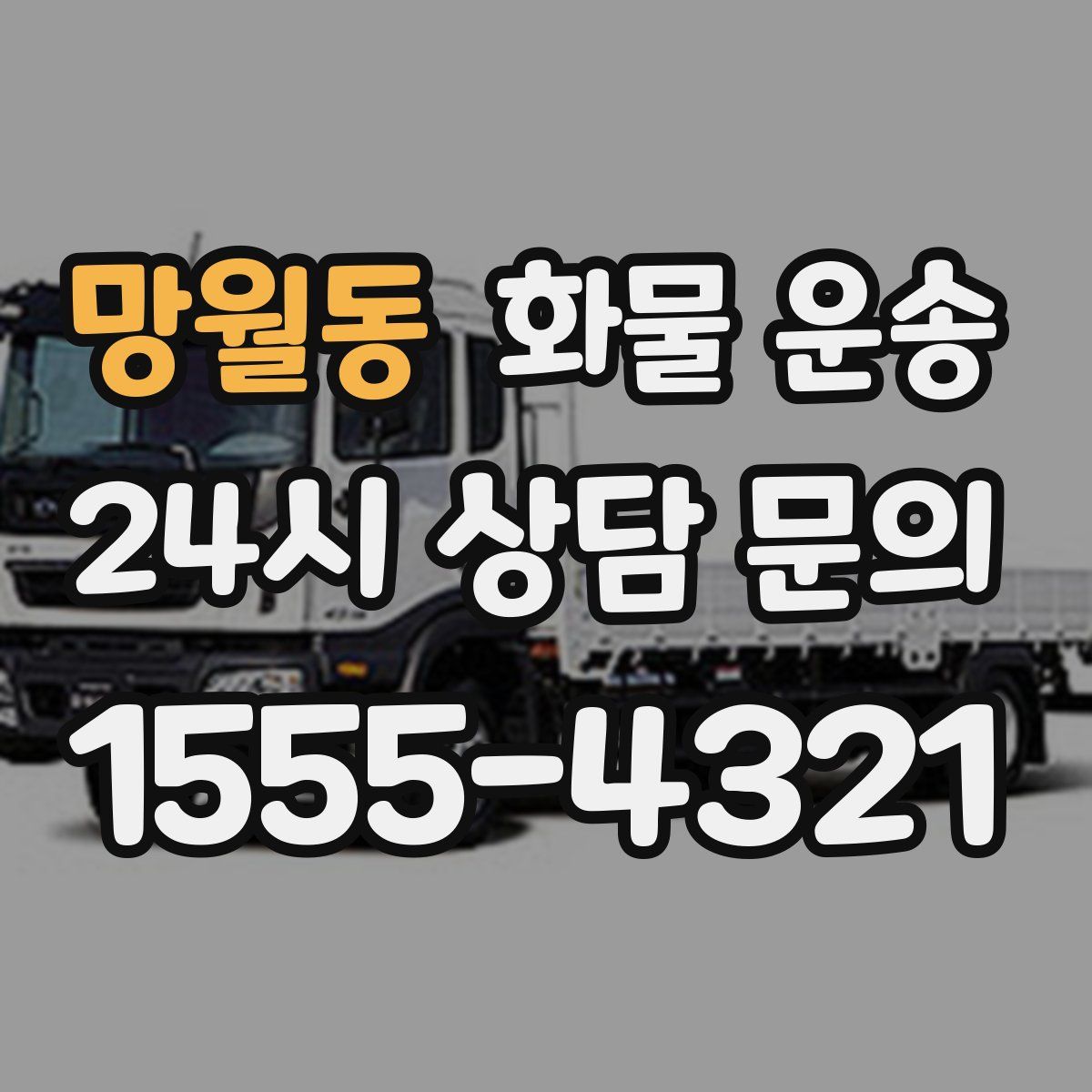 망월동 화물 운송