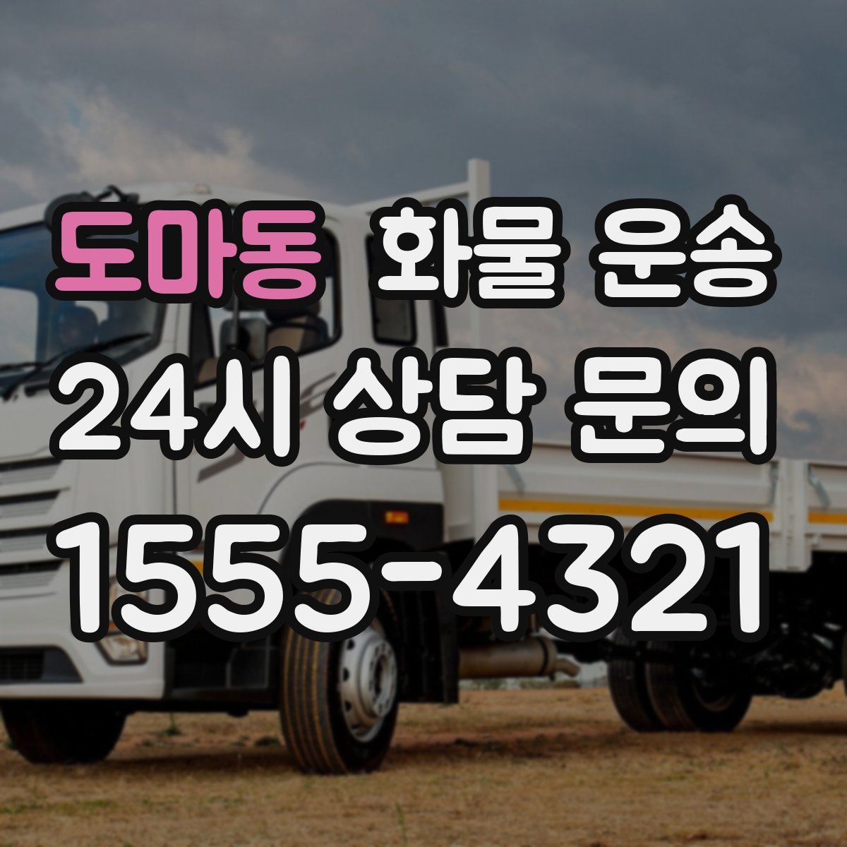 도마동 화물 운송