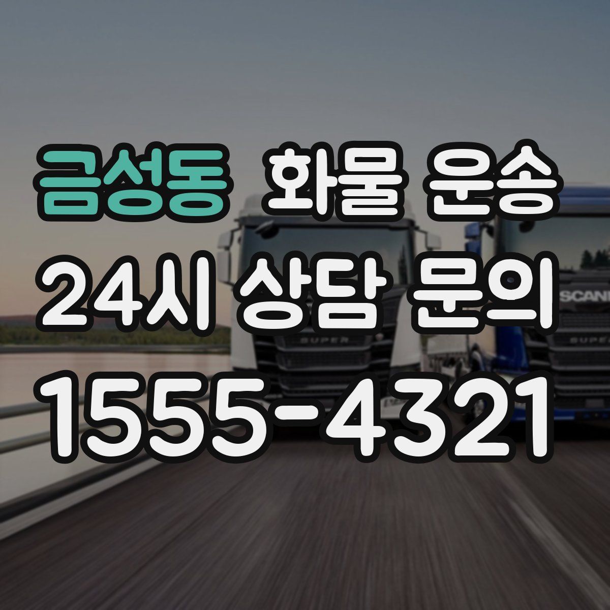 금성동 화물 운송