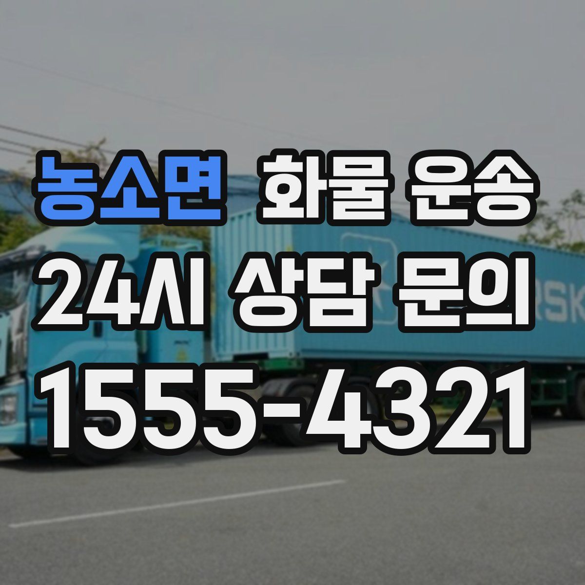 농소면 화물 운송