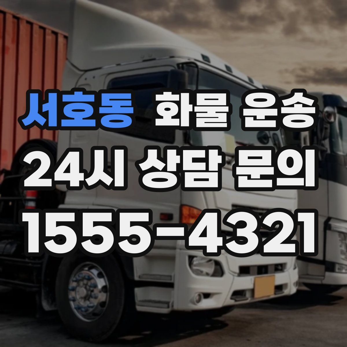 서호동 화물 운송