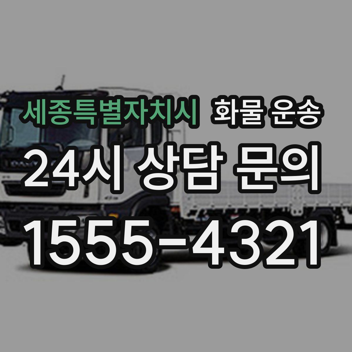 세종특별자치시 화물 운송