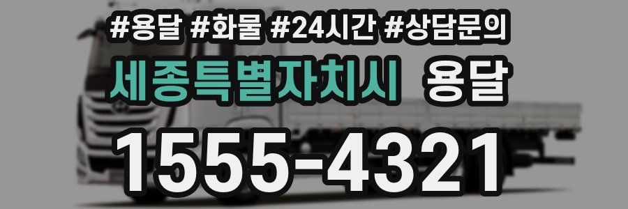 세종특별자치시 용달