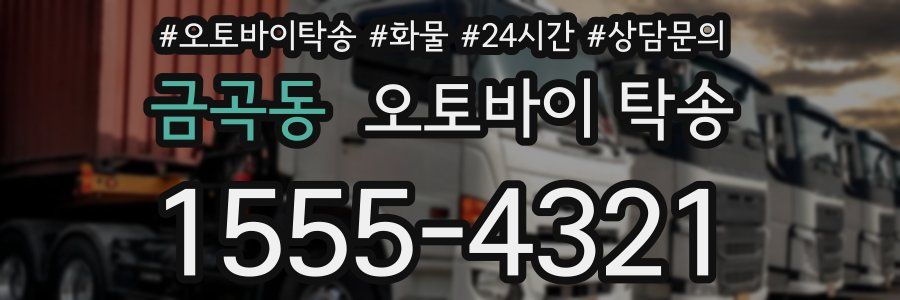 금곡동 오토바이 탁송