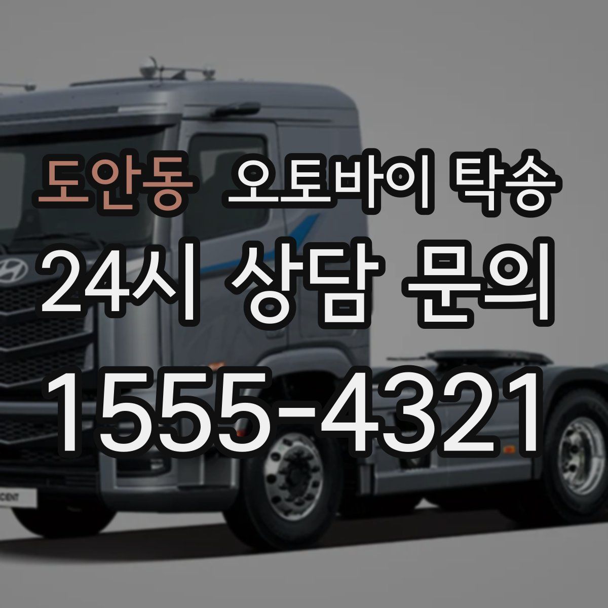 도안동 오토바이 탁송