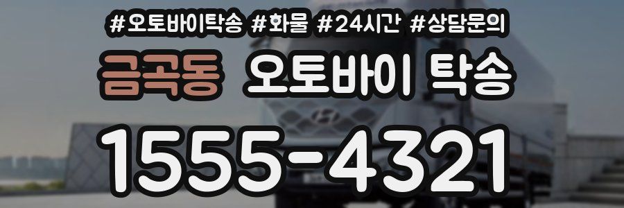 금곡동 오토바이 탁송