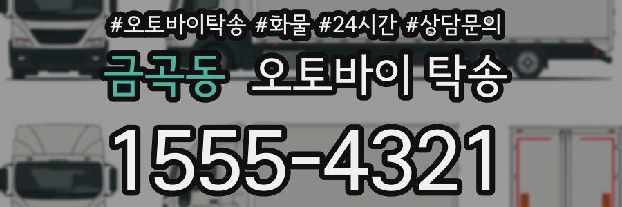 금곡동 오토바이 탁송
