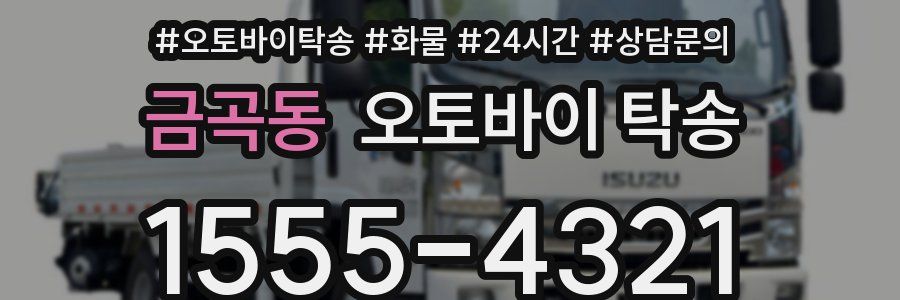 금곡동 오토바이 탁송