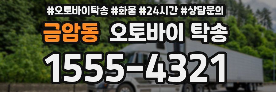 금암동 오토바이 탁송