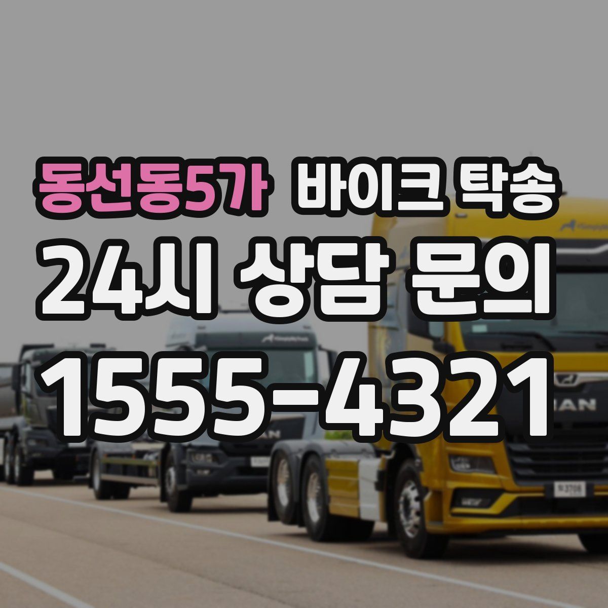 동선동5가 바이크 탁송