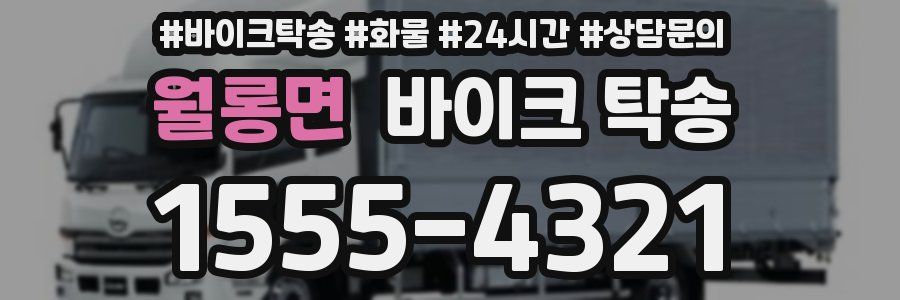 월롱면 바이크 탁송