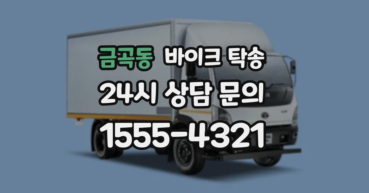 금곡동 바이크 탁송