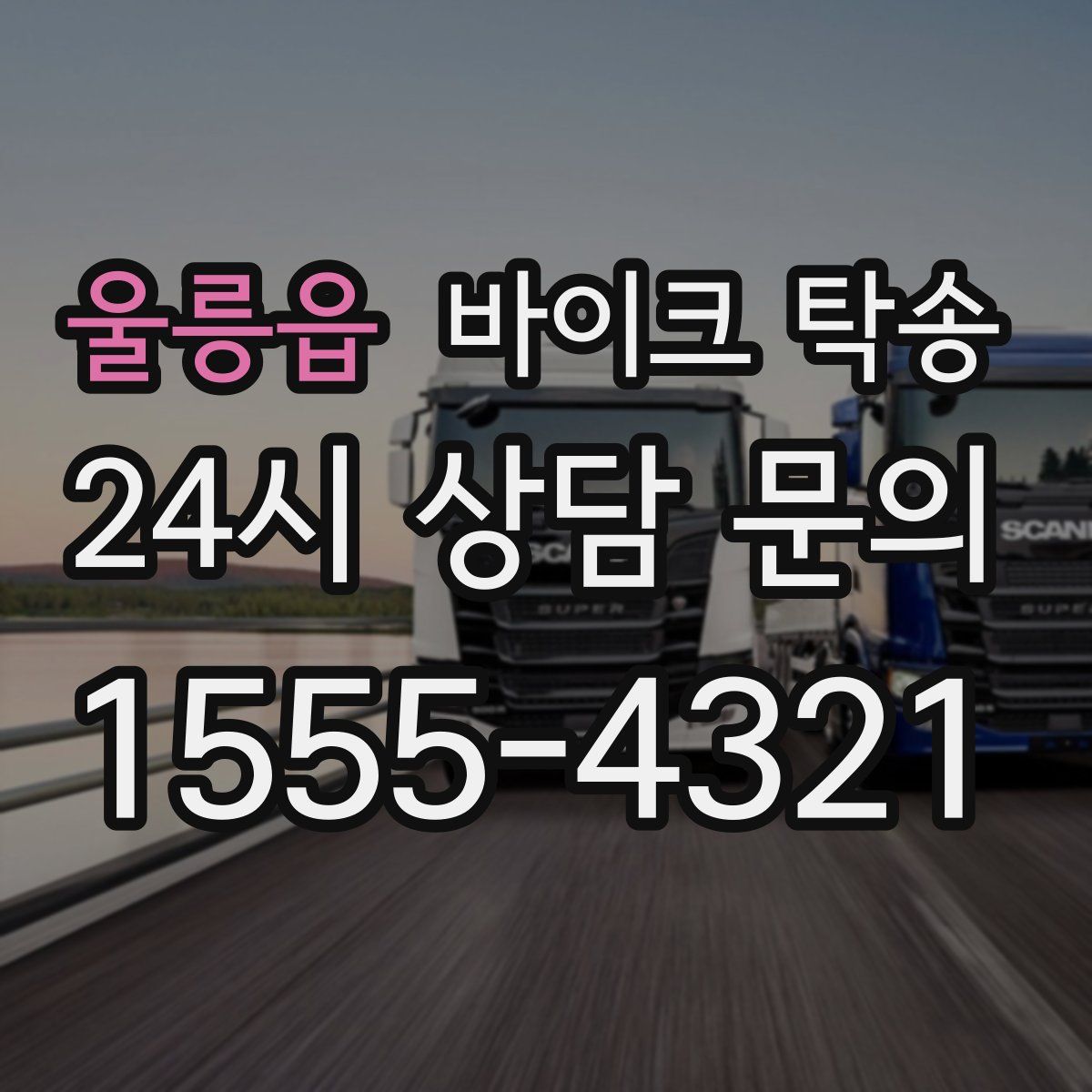 울릉읍 바이크 탁송