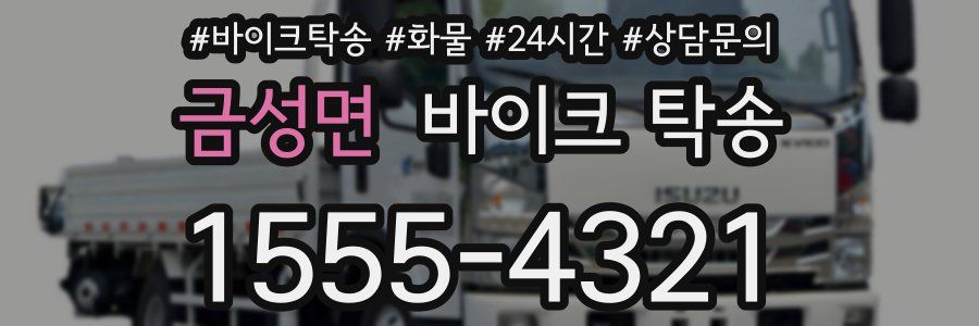 금성면 바이크 탁송