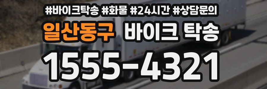 일산동구 바이크 탁송