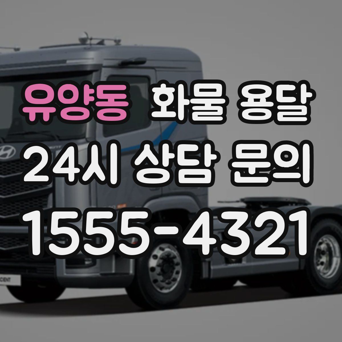 유양동 화물 용달