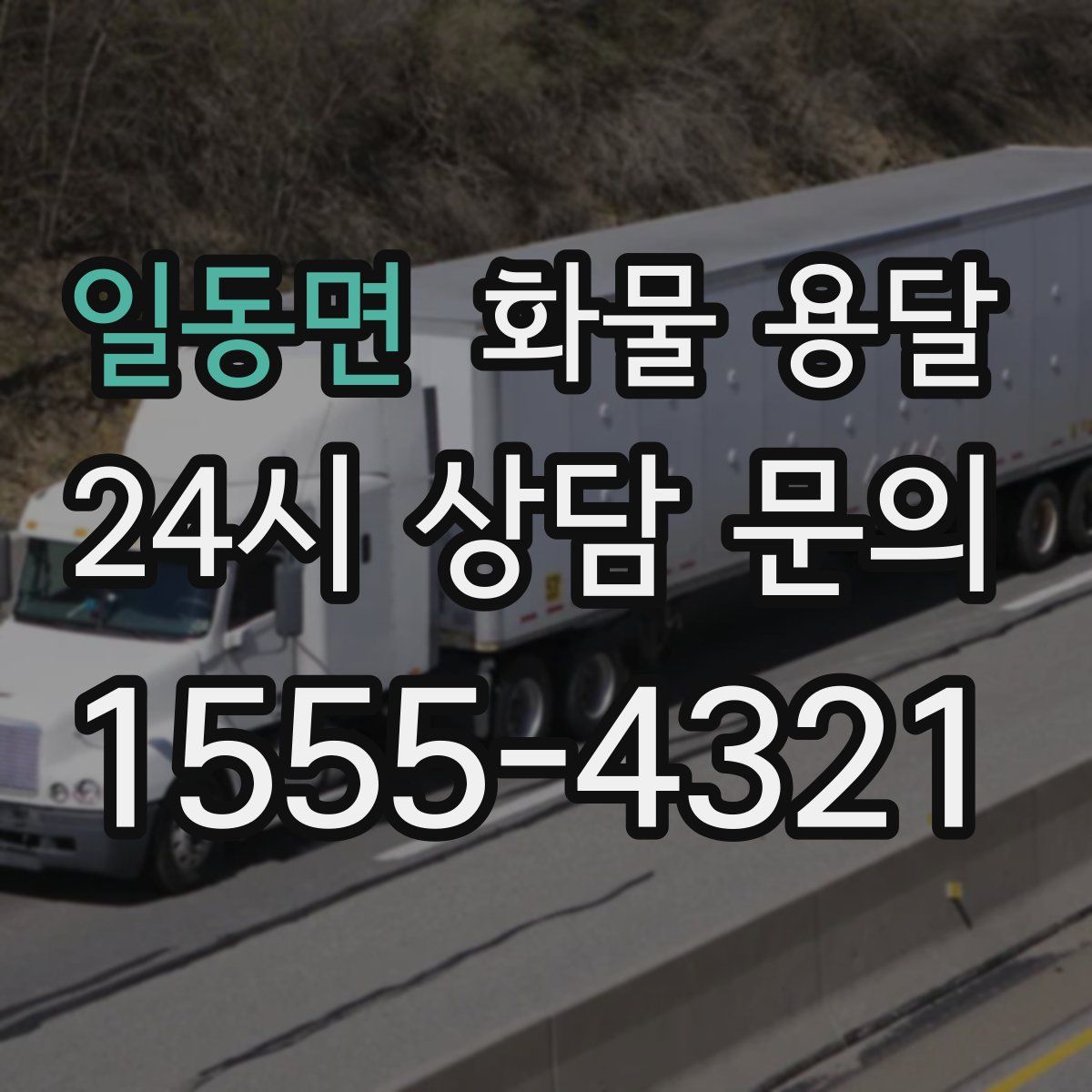 일동면 화물 용달